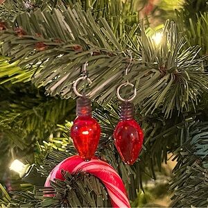 Christmas Bulb Earrings